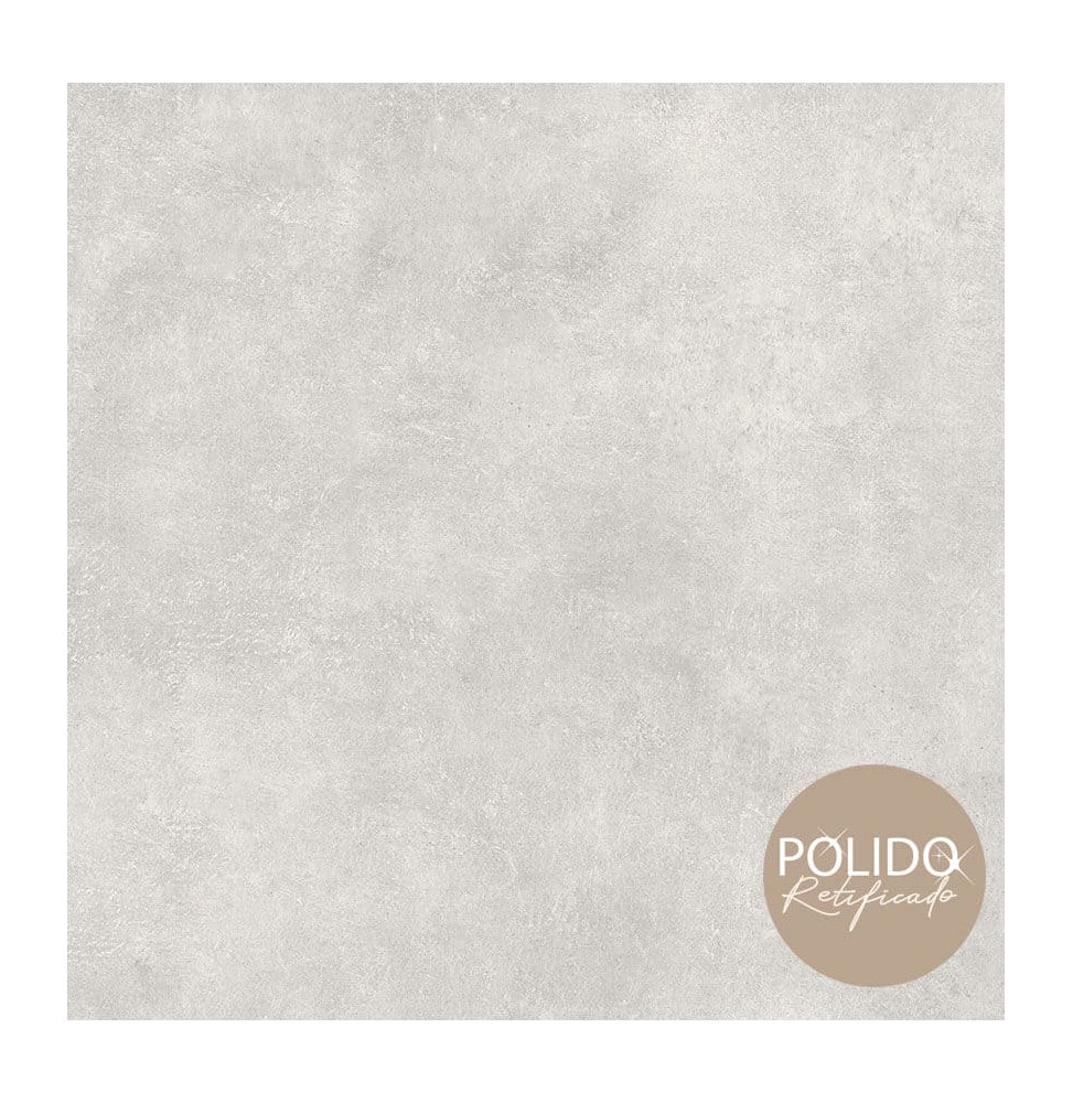 PISO FORMIGRES Grafite Polido 66cmX66cm Caixa com 2,18m²