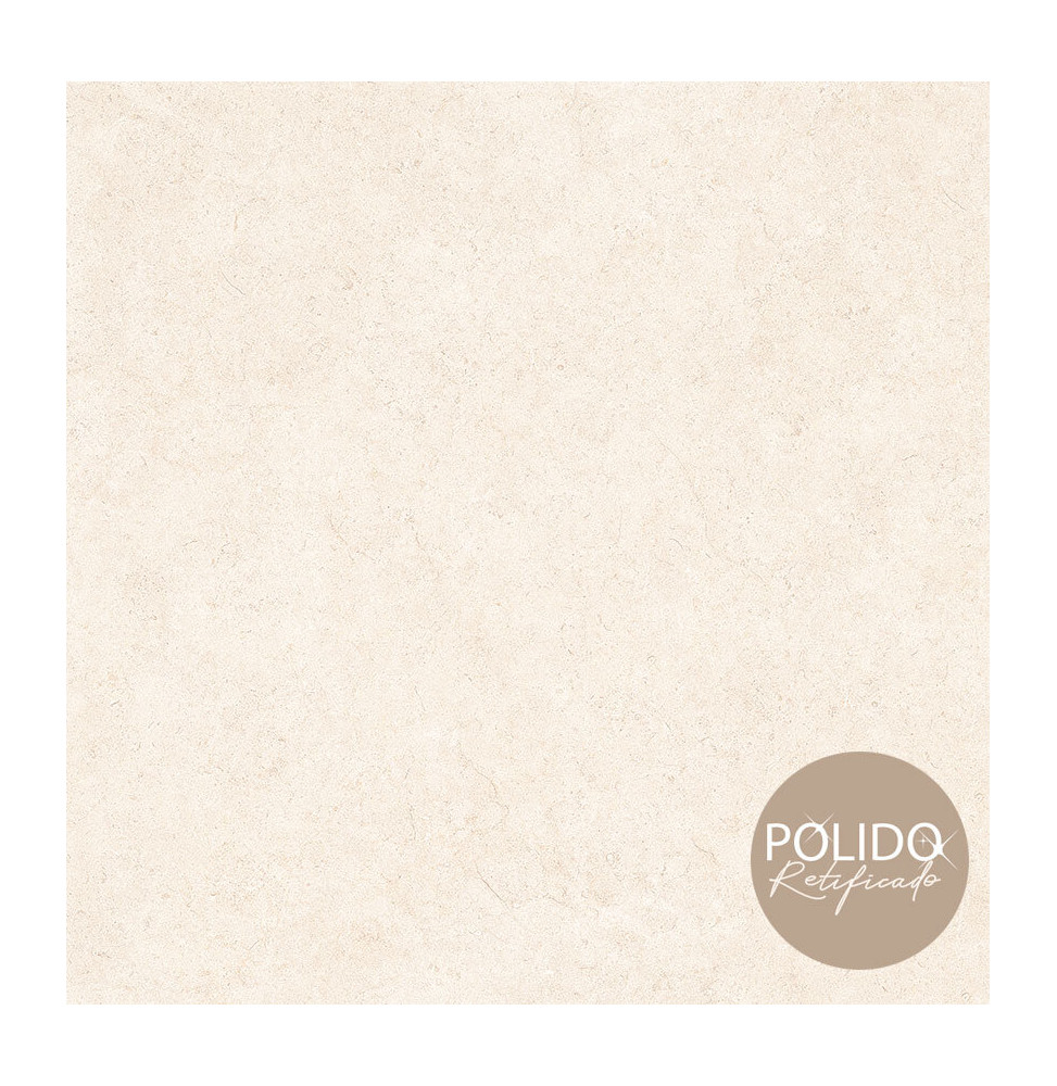 PISO FORMIGRES Milano BG Polido 66cmX66cm Caixa com 2,18m²